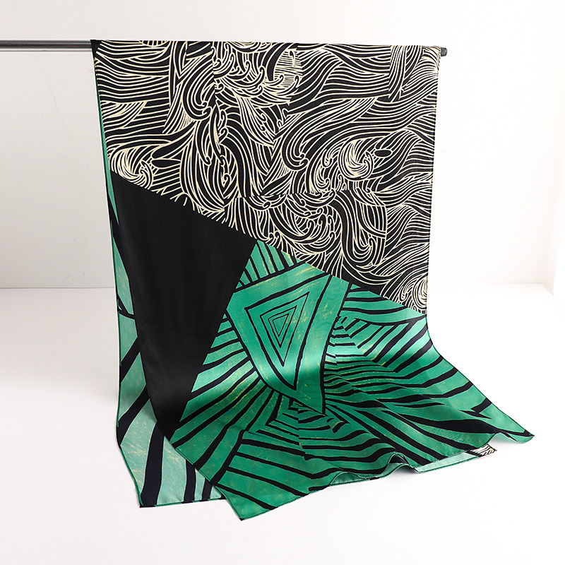 Shawl Wrap Winter - 2026 Luksusowa marka, 100% naturalny jedwab,