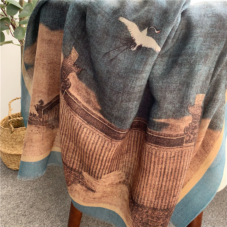 Cashmere Pashmina Wrap - Czysty kaszmir frędzle szale ukradły kobiety