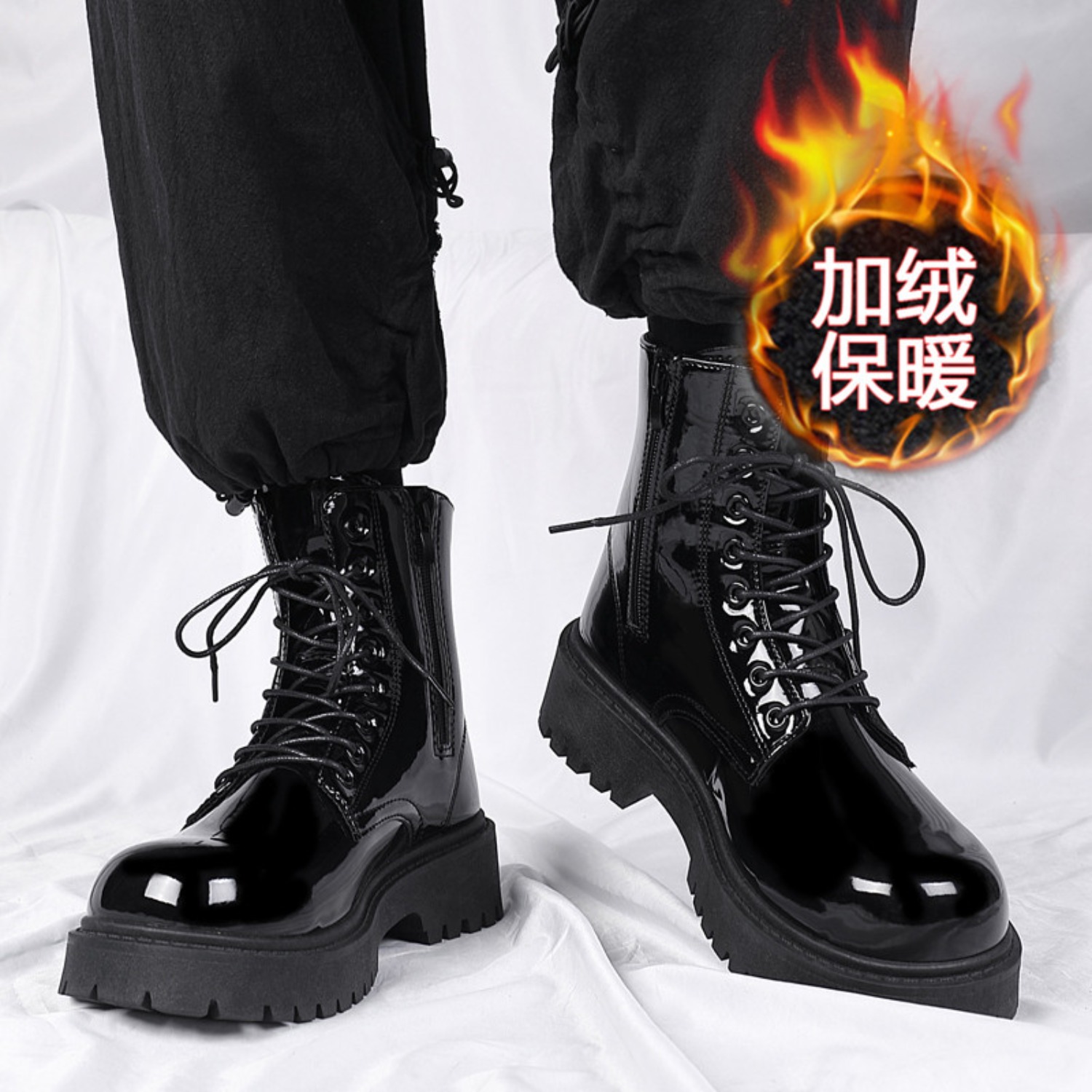 Waterproof Winter Boot - Męskie ciepłe pluszowe buty z wysoką