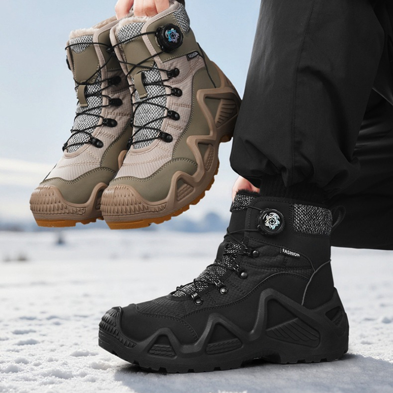 Waterproof Winter Boot - Zimowe, ocieplane polarem, wysokie buty trekkingowe