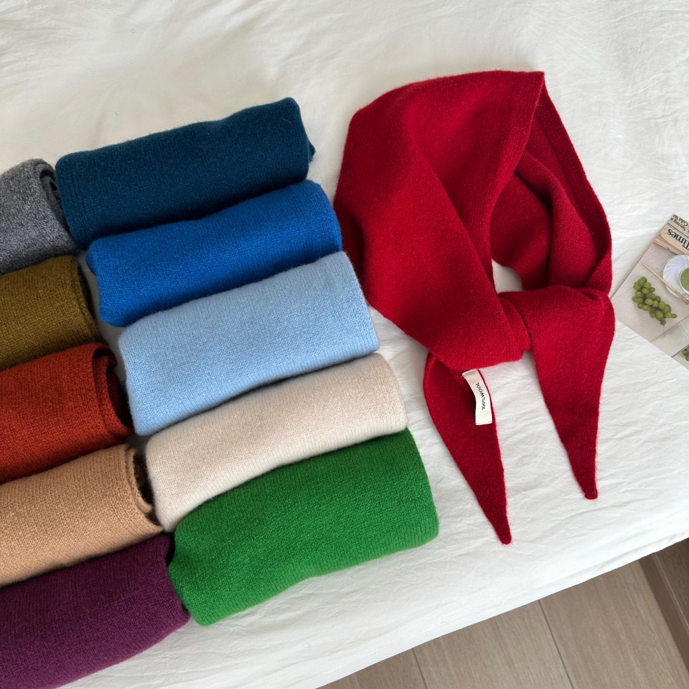 Shawl Wrap Winter - Damski szal z czystej wełny 100%,