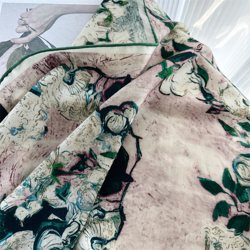 Luksusowy szal jedwabno-wełnia – Shawl Wrap Winter recenzja i cena