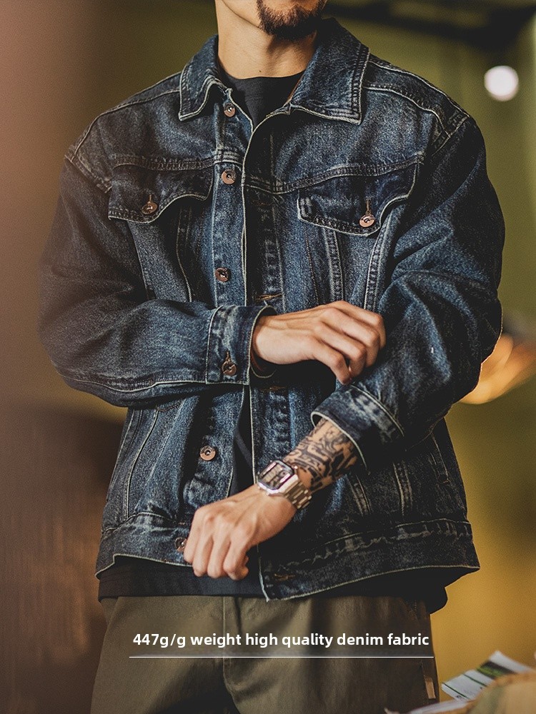 Retro amerykańska kurtka jeans – Down Jacket Packable recenzja i cena