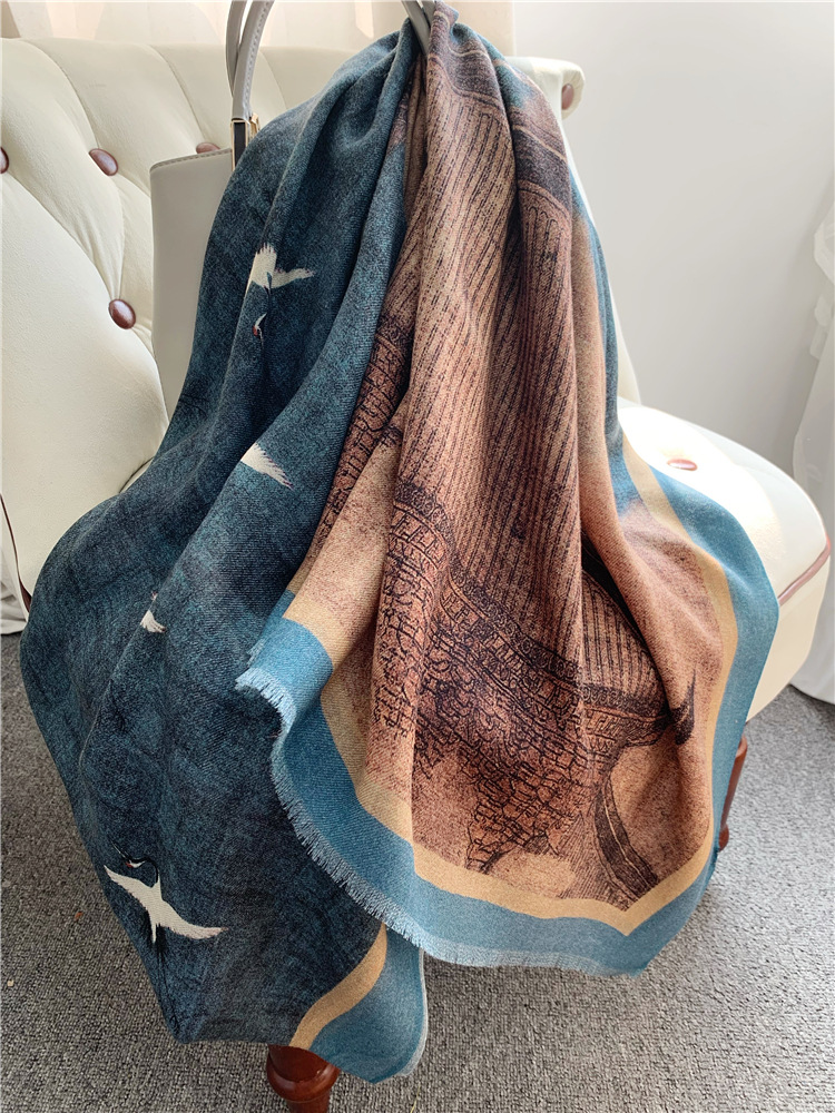 Czysty kaszmir frędzle szale u – Cashmere Pashmina Wrap recenzja i cena