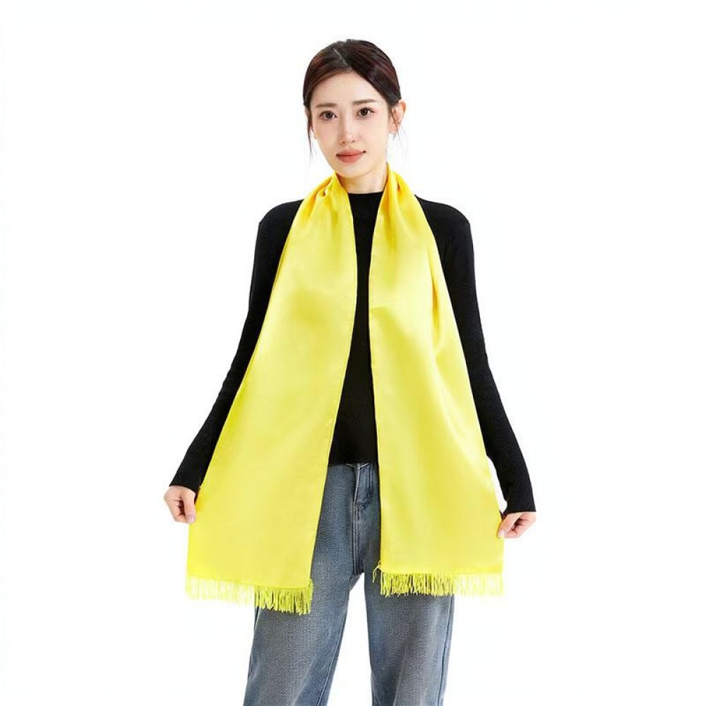 Personalizowana żółta satynowa – Shawl Wrap Winter recenzja i cena