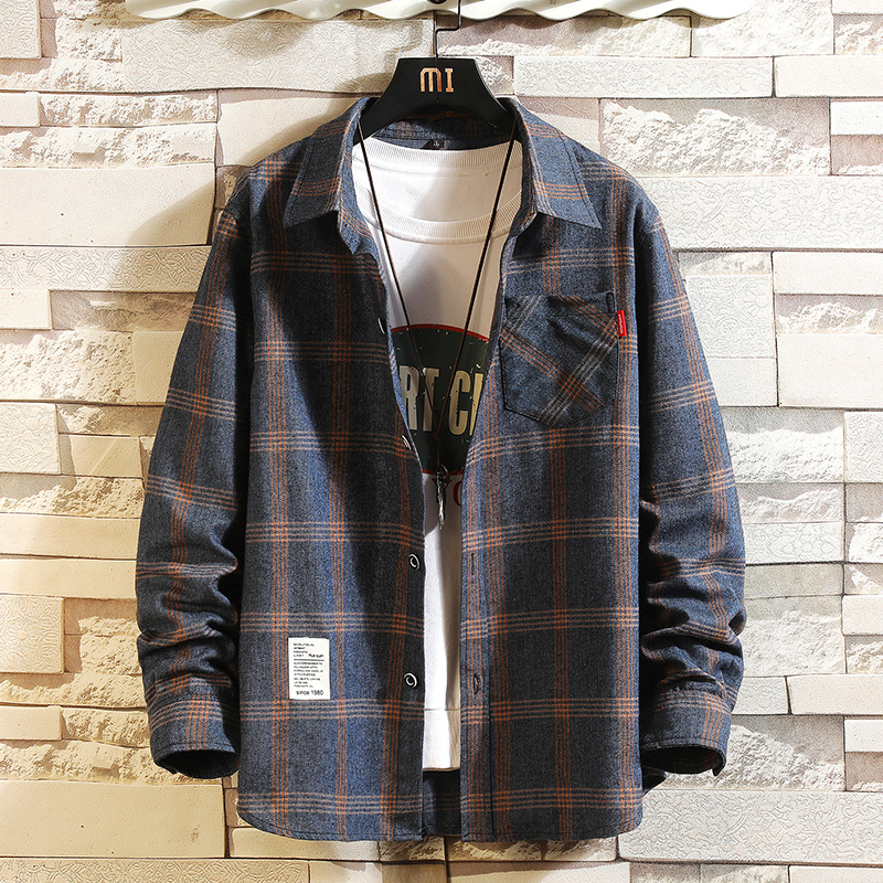 Letnia męska koszula w kratę z – Flannel Shirt Lined recenzja i cena