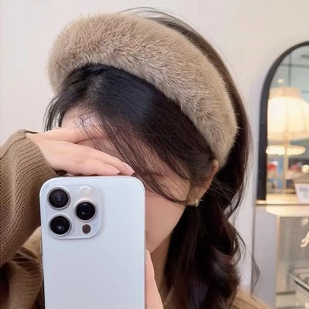 Opaska do włosów z futra norek – Winter Headband Fleece recenzja i cena