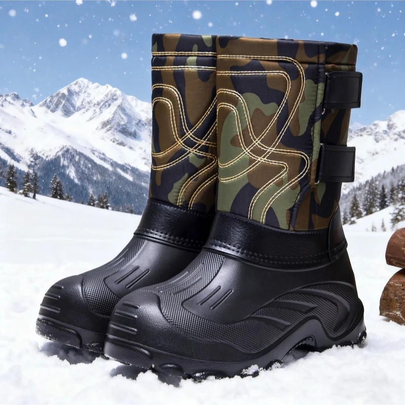 Męskie zimowe buty śniegowce z – Waterproof Winter Boot recenzja i cena