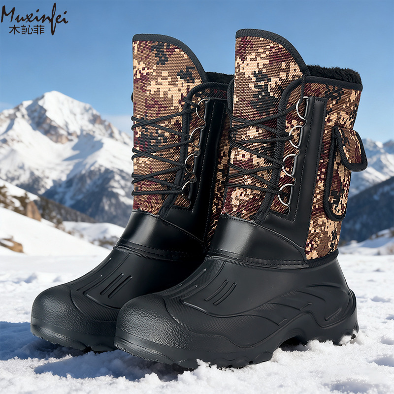 Męskie zimowe nowe ocieplane g – Waterproof Winter Boot recenzja i cena